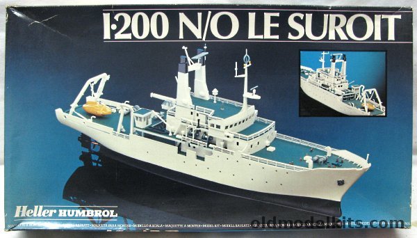 Heller 1/200 N/O Le Suroit Research Ship, 80615 plastic model kit